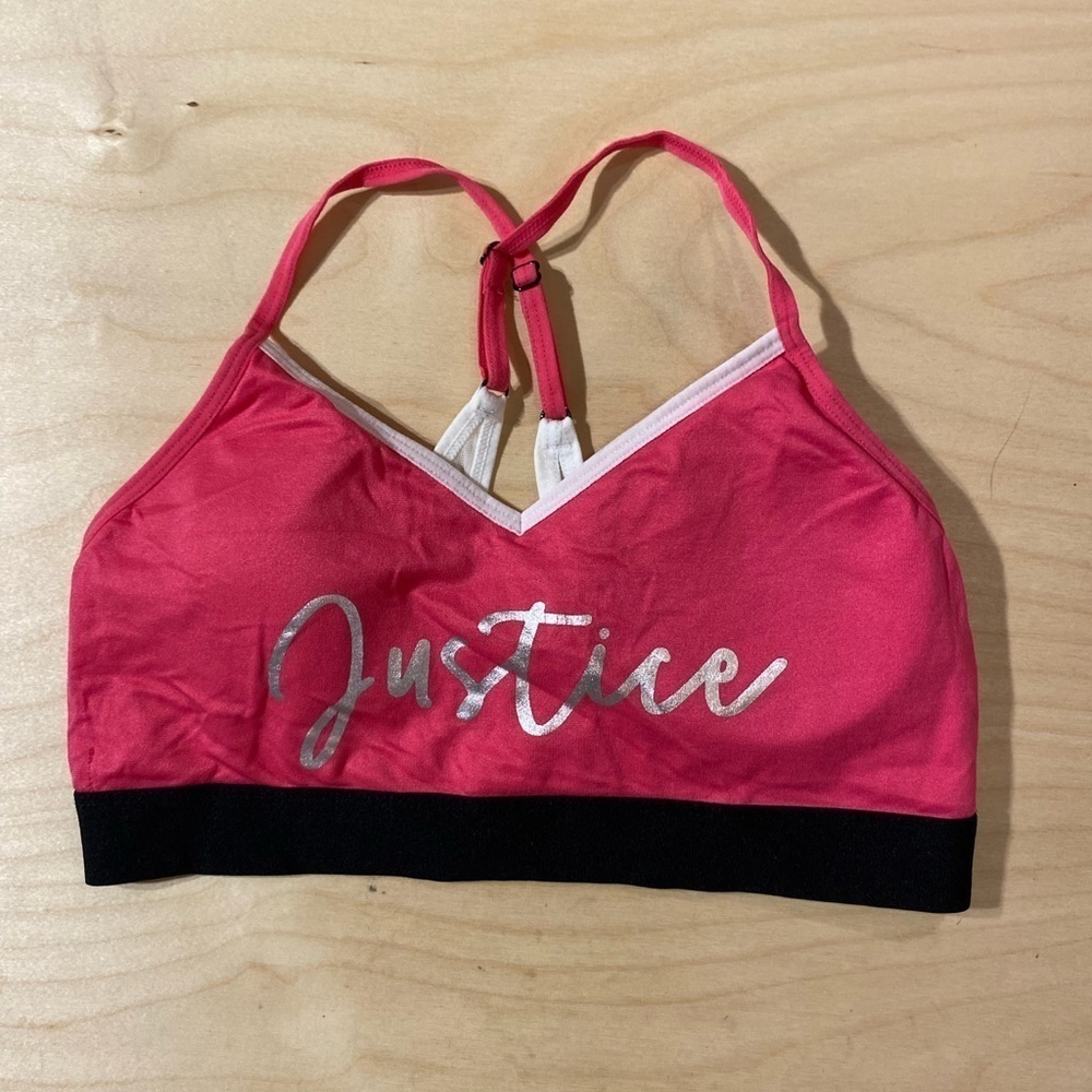 Justice Sports Bra size 34 (IG)